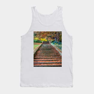 Autumnal Stairs Tank Top